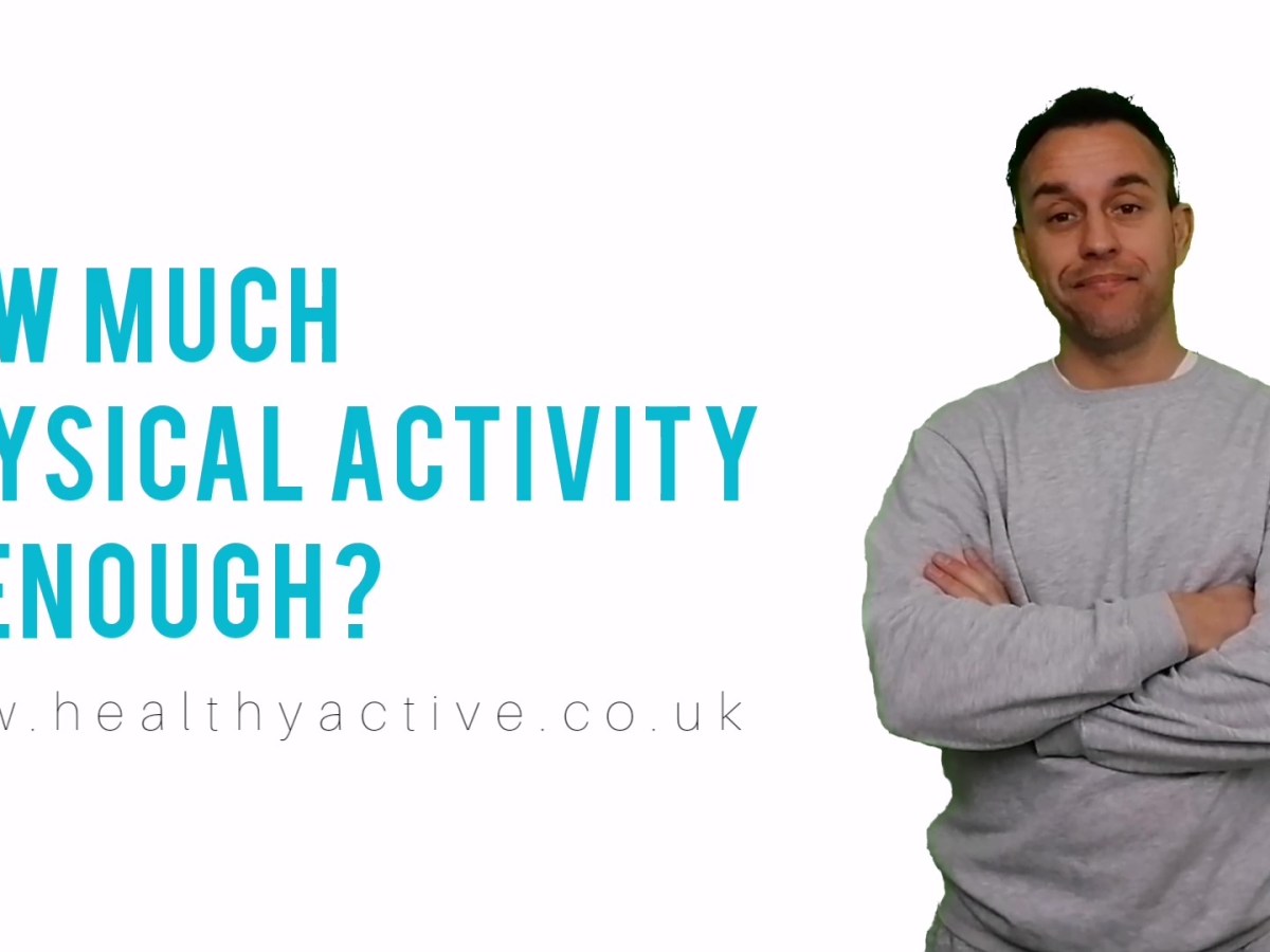 How much physical activity is&nbsp;enough?